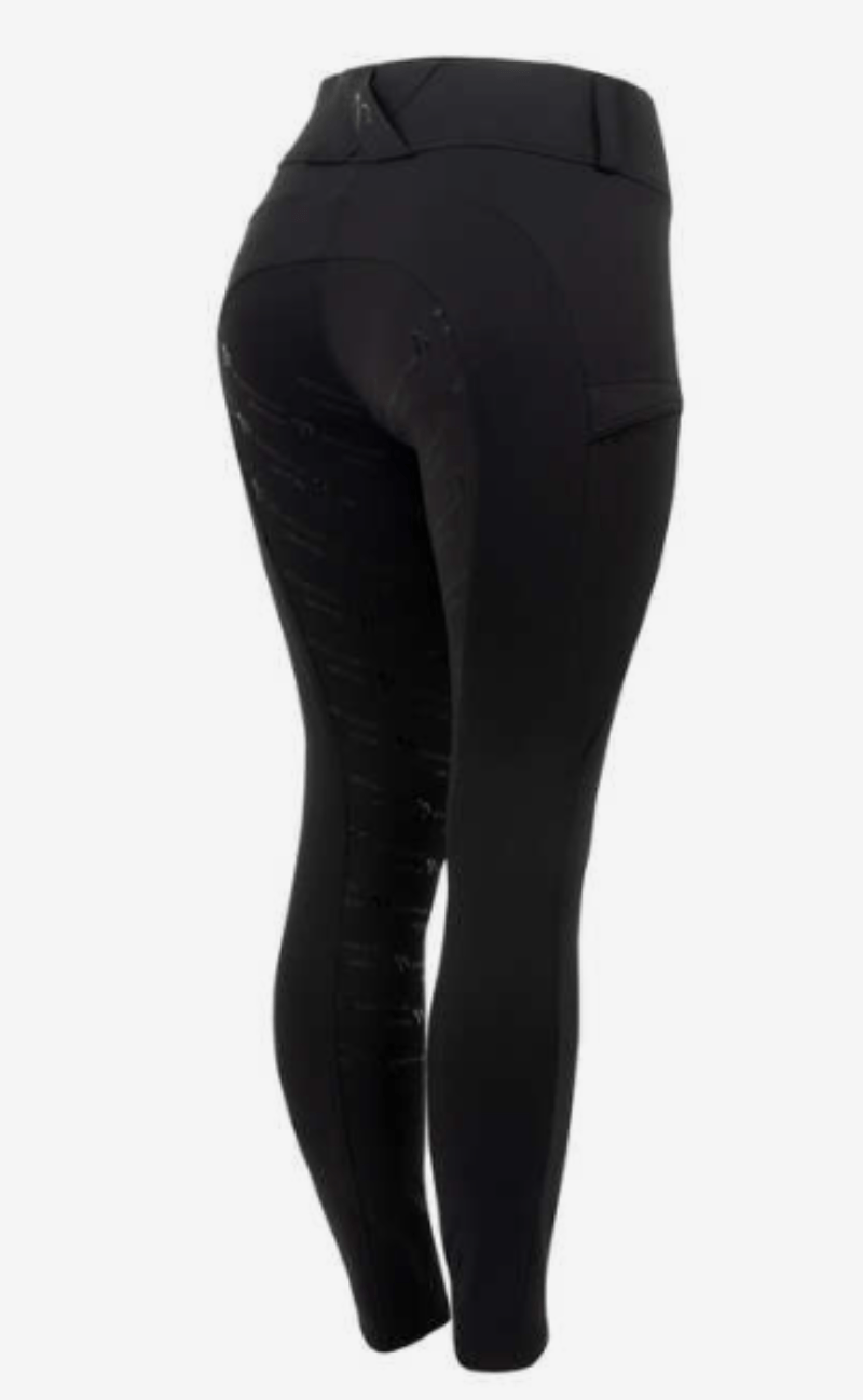 Horze Womens Jodhpurs & Breeches 10 / Black Horze Breeches Womens Camille Full Grip