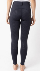 Horze Womens Jodhpurs & Breeches 10 / Navy Horze Riding Tights Womens Dea Full Grip