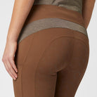 Horze Womens Jodhpurs & Breeches Horze Riding Tights Womens Sagira Brown (36701)