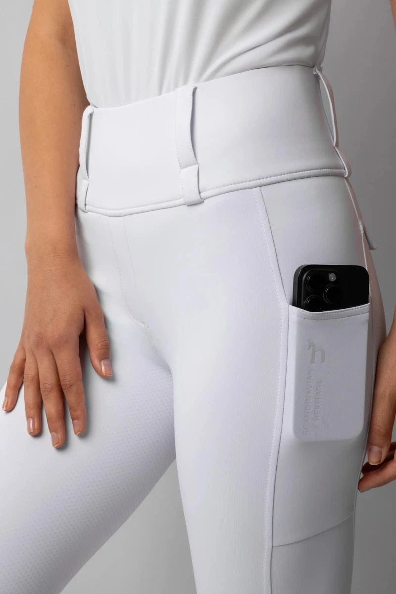 Horze Womens Jodhpurs - Breeches Horze Tights Womens Anya Full Grip