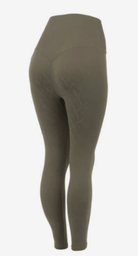 Horze Womens Jodhpurs & Breeches M/L / Tarmac Horze Tights Womens Janine Seamless Full Grip