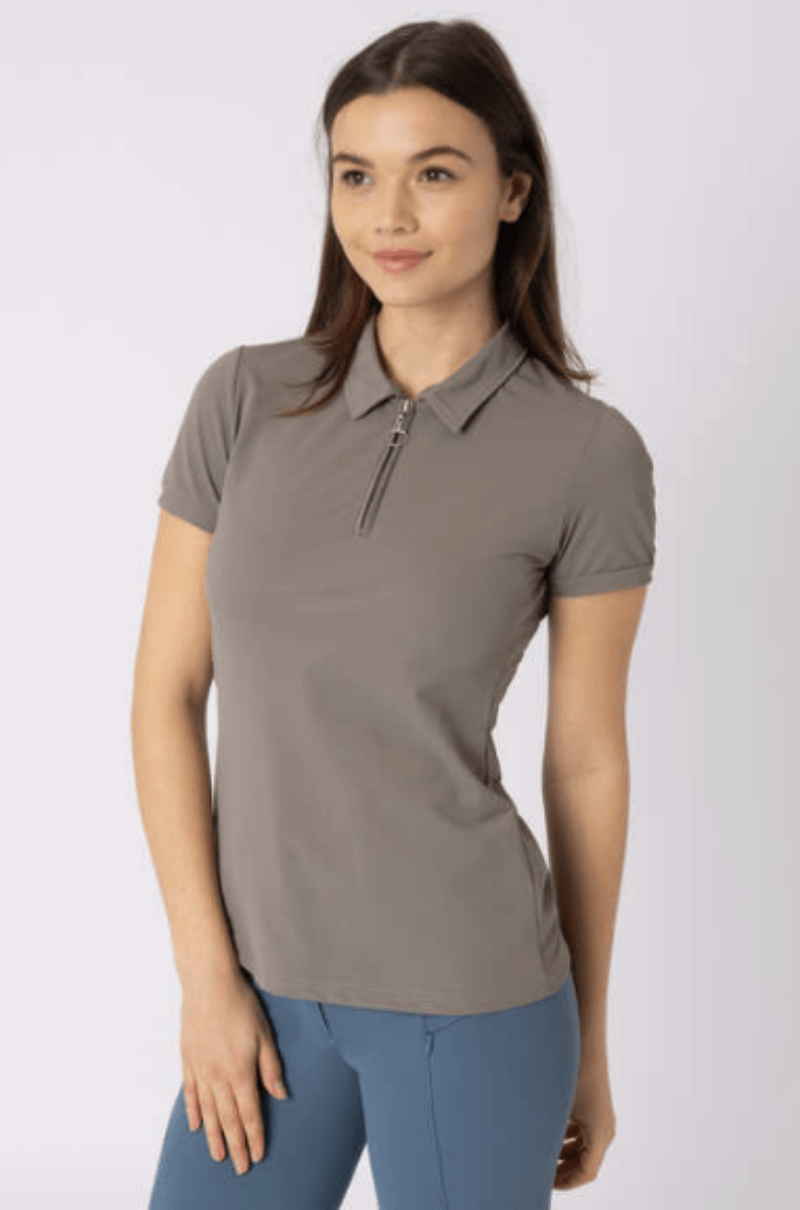 Horze Womens Shirts Horze Polo Shirt Womens Willow