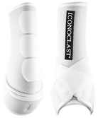 Iconoclast Horse Boots - Bandages L/Front / White Iconoclast Boots Orthopedic Support