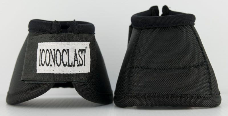 Iconoclast Horse Boots - Bandages M / Black Iconoclast Bell Boots