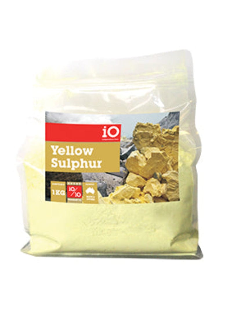 IO Vet & Feed 1kg IO Yellow Sulphur