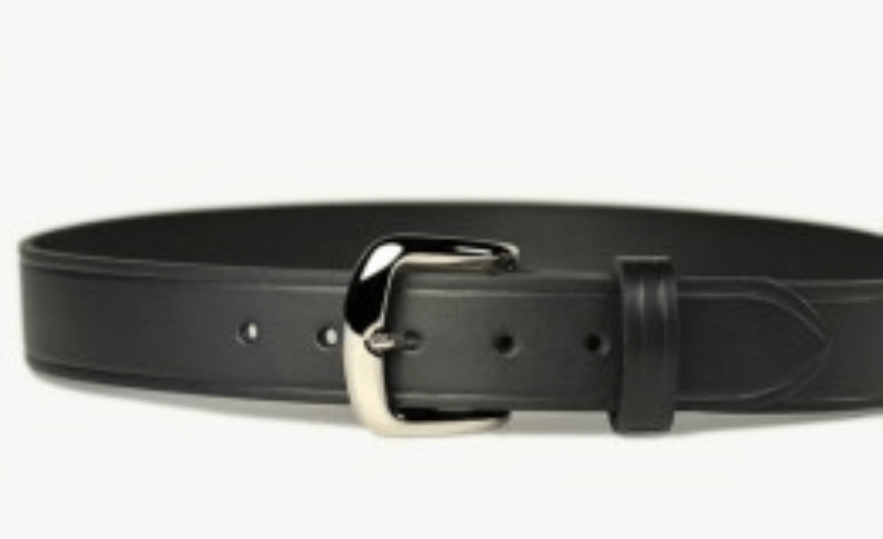 JCOE Mens Belts 28in / Black JCOE Mens Leather Belt Black 38MM (107Q)