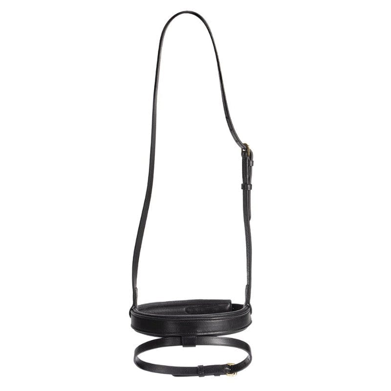 Jeremy and Lord Bridle Accessories Cob / Black Jeremy & Lord Hanoverian Noseband