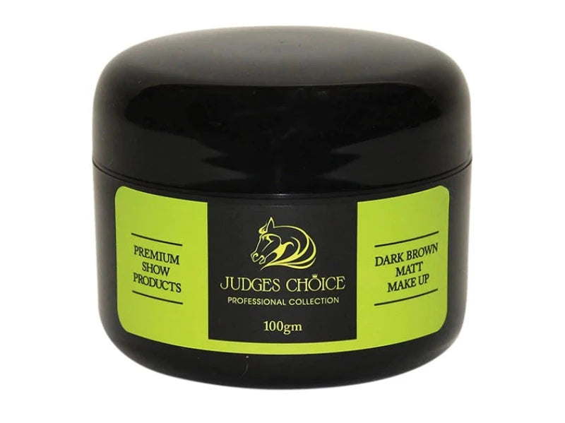 Judges Choice Vet & Feed 100g / Dark Brown Judges Choice Matt Makeup