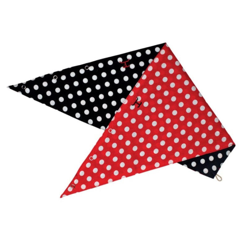 Just Country Bandanas - Scarves Black Polka Dot/Red Polka Dot Just Country Scarf Carlee Double Sided
