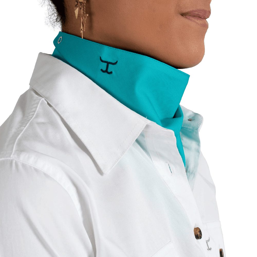 Just Country Bandanas & Scarves Just country Carlee Double Sided Scarf Cobalt and Turquoise