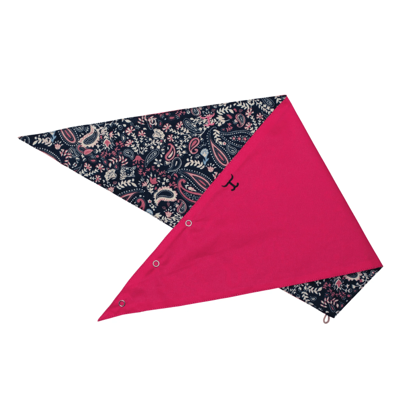 Just Country Bandanas & Scarves Navy Paisley/Hot Pink Just Country Scarf Womens Carlee Double Sided