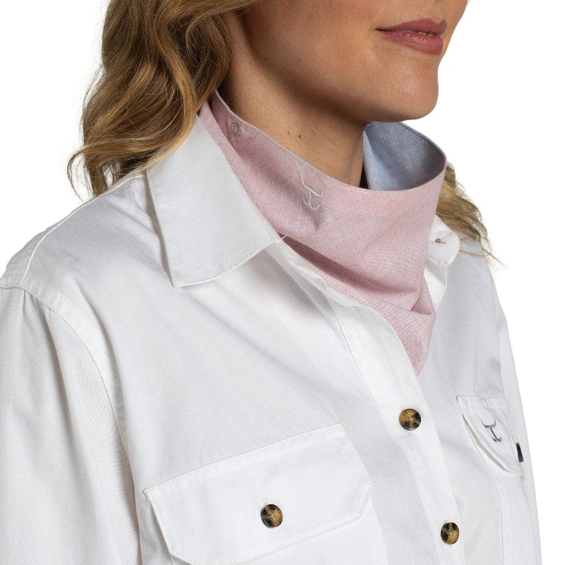 Just Country Bandanas - Scarves Powder Pink/Powder Blue Just Country Scarf Womens Carlee Double Sided