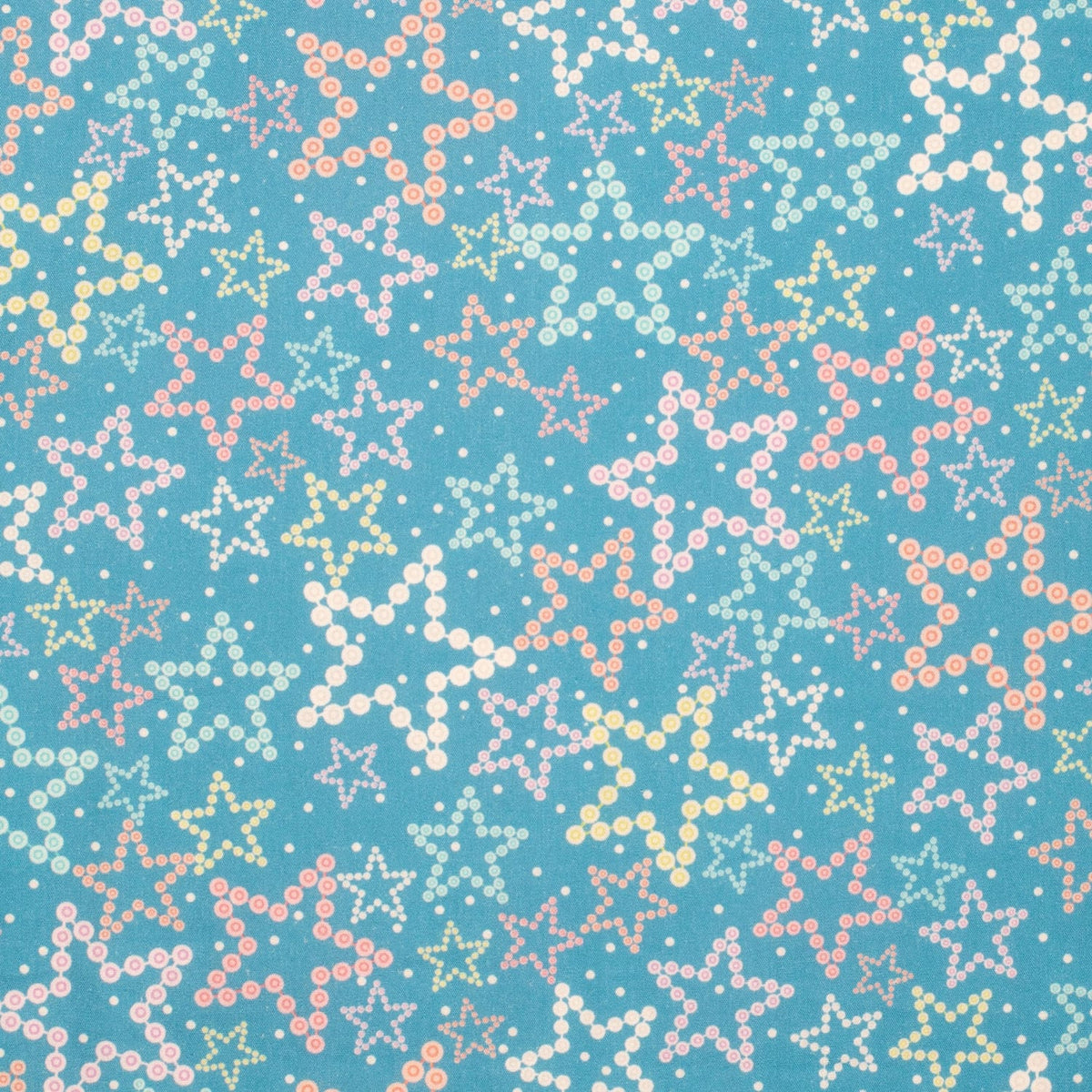 Just Country Bandanas - Scarves Swedish Blue Stars/Fuchsia Stars Just Country Scarf Womens Carlee Double Sided