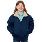Just Country Kids Jumpers- Jackets - Vests XS / Navy Just Country Jacket Kids Diamantina Sherpa