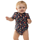 Just Country Kids Shirts Just Country Jumpsuit Infant Frankie Full Button Print