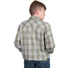 Just Country Kids Shirts Just Country Shirt Boys Brayden Half Button Plaid