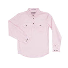 Just Country Kids Shirts Just Country Workshirt Girls Kenzie Half Button