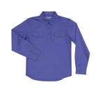 Just Country Kids Shirts Just Country Workshirt Girls Kenzie Half Button