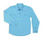 Just Country Kids Shirts Just Country Workshirt Girls Kenzie Half Button