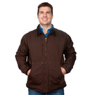 Just Country Mens Jumpers, Jackets & Vests XS Just Country Mens Diamantina Jacket Chocolate (MWOJ1917)