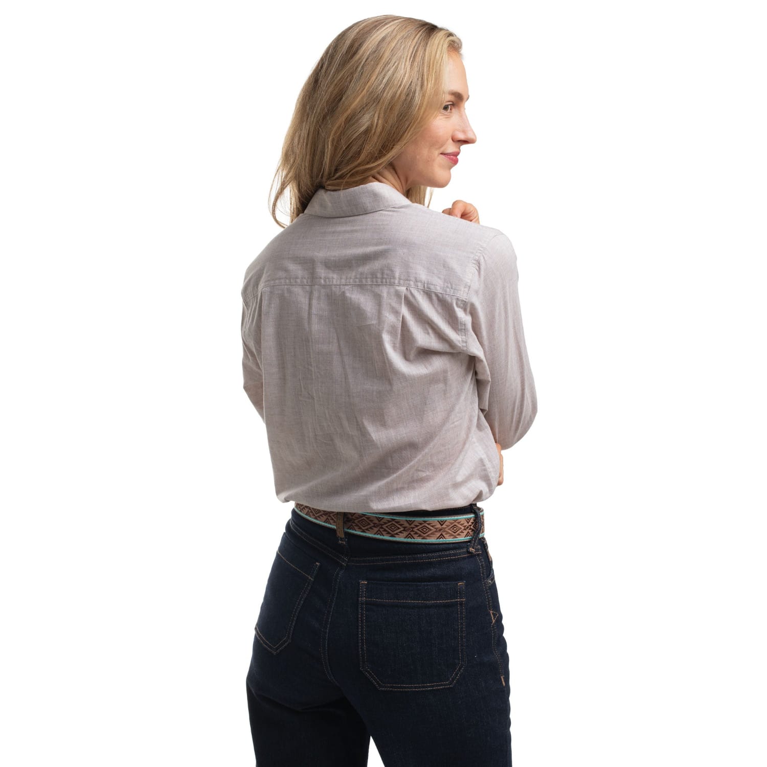 Just Country Womens Shirts Just Country Shirt Womens Abbey Full Button Print