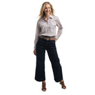 Just Country Womens Shirts Just Country Shirt Womens Abbey Full Button Print