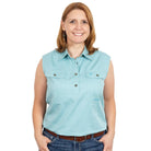 Just Country Womens Shirts Just Country Shirt Womens Kerry Sleeveless (50503)