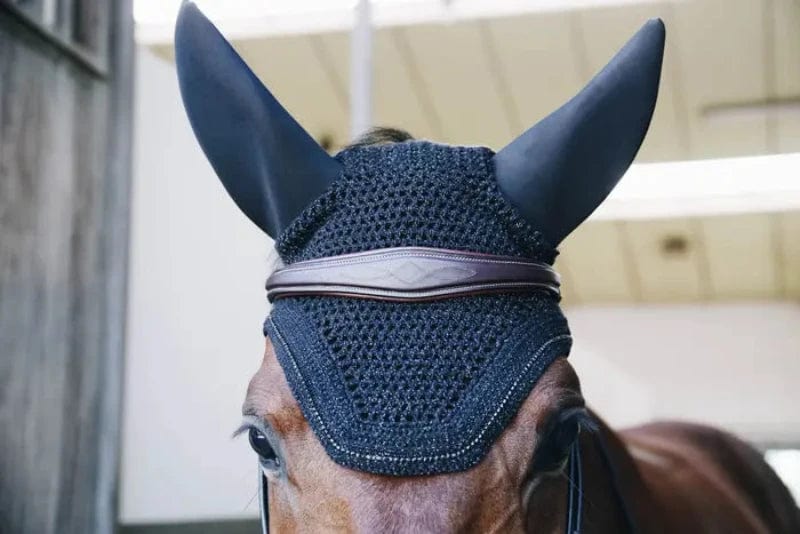 Kentucky Fly Masks & Bonnets Kentucky Wellington Sparkling Soundless Ear Bonnet