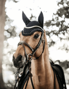 Kentucky Horsewear Fly Masks & Bonnets Full / Black Kentucky Ear Bonnet Wellington Glitter & Stones