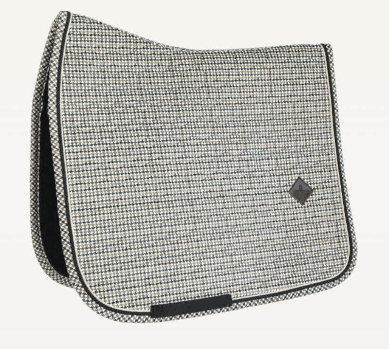 Kentucky Saddle Pads English Full / Brown Kentucky Saddle Pad Pied-De Poule Dressage