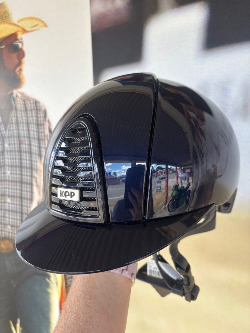 KEP Italia Helmets Medium / Blue KEP Helmet Cromo 2.0 Polish Metal (Shell Only)