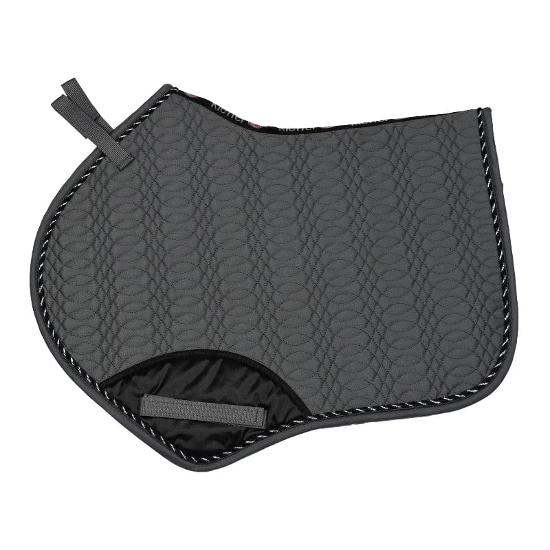 Kieffer Saddle Pads English Grey Kieffer Jumping Saddlepad