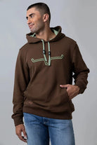 Kimes Ranch Mens Jumpers, Jackets & Vests M / Dark Brown Kimes Ranch Hoodie Mens Fast Talker