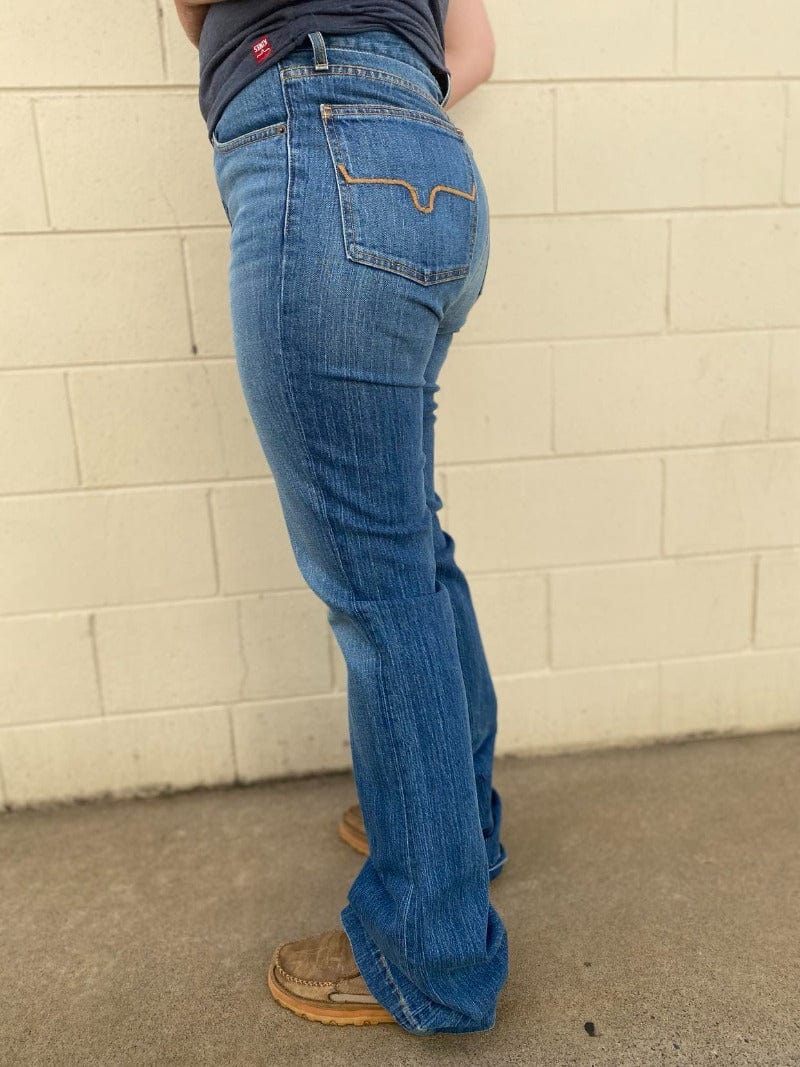 Kimes Ranch Jeans Womens High Rise Jennifer Mid Wash (JENNIFERMIDWASH ...