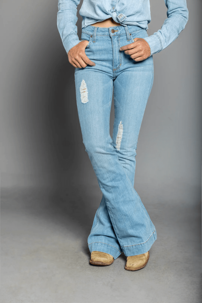 Kimes Ranch Womens Jeans 000x34 Kimes Ranch Jeans Womens Jennifer Sugar Fade High Rise