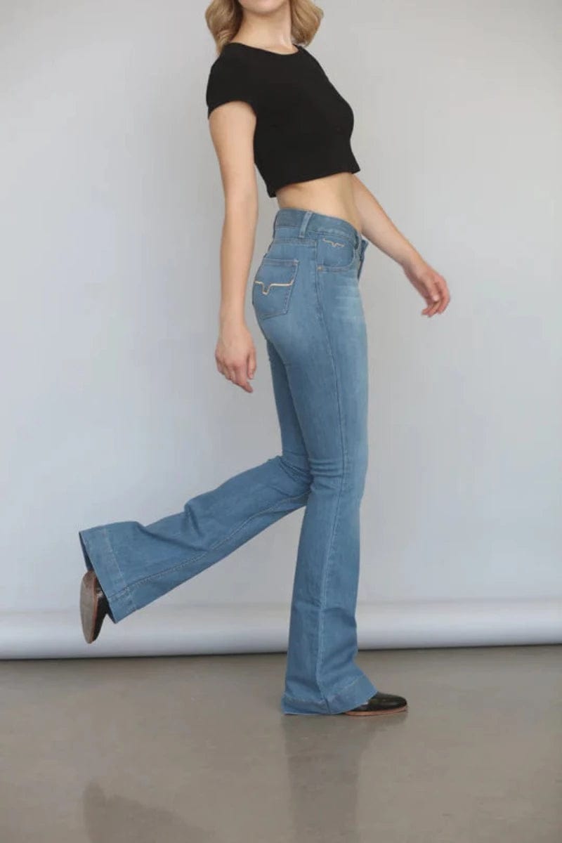 Kimes Ranch Womens Jeans Kimes Jeans Womens Lola Soho Fade Mid-Rise (KIMESLOLASOHO)