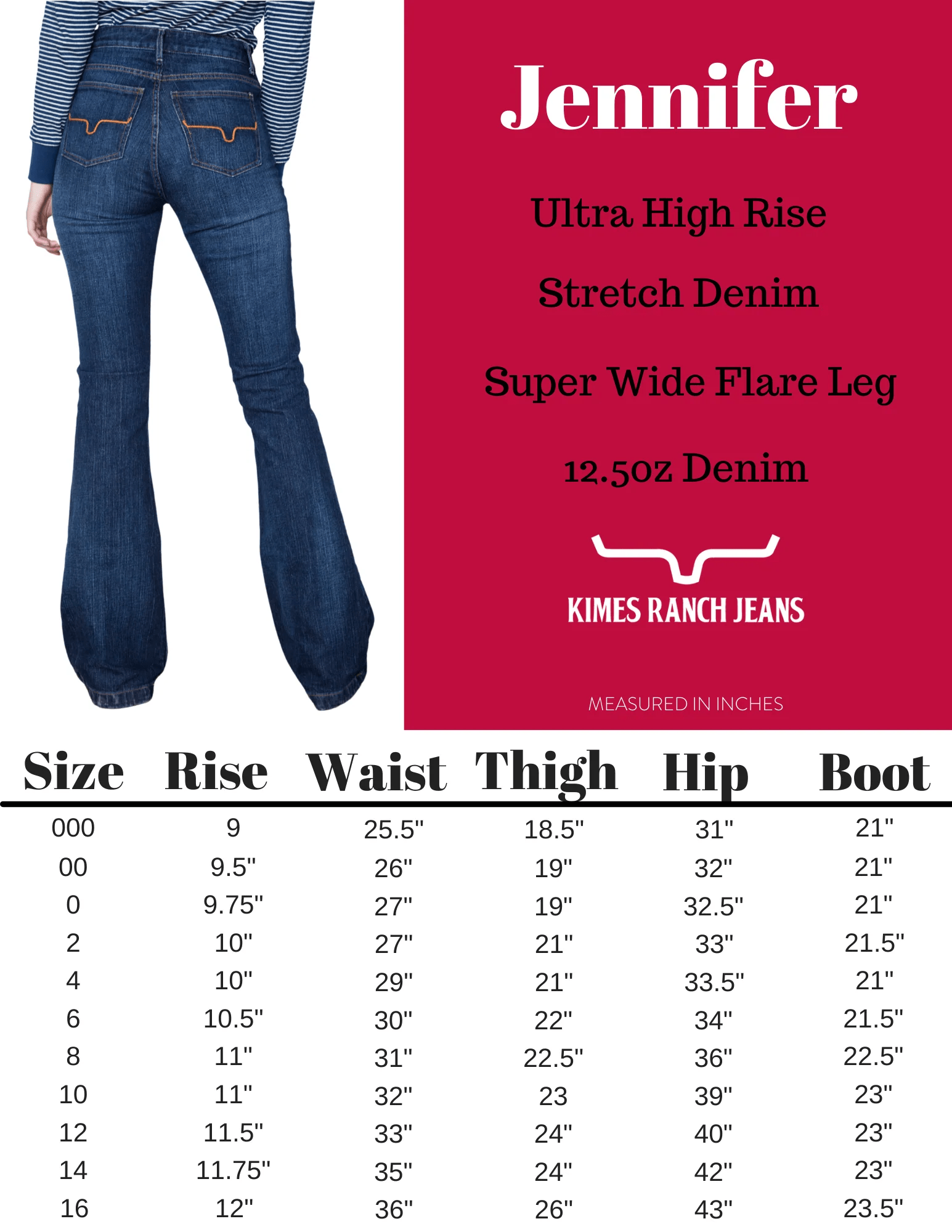 Kimes Ranch Womens Jeans Kimes Ranch Jeans Womens High Rise Jennifer Mid Wash (JENNIFERMIDWASH)