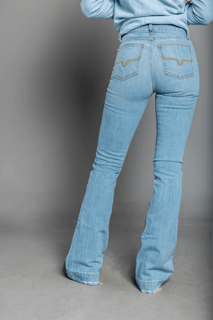 Kimes Ranch Jeans Womens Jennifer Sugar Fade High Rise