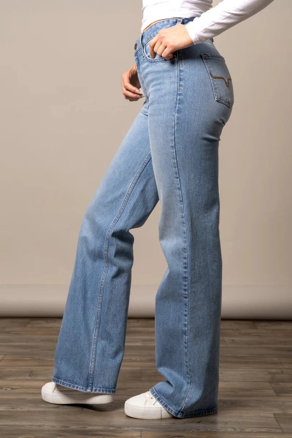 Kimes Ranch Womens Jeans Kimes Ranch Jeans Womens Zoey High Rise Wide Leg