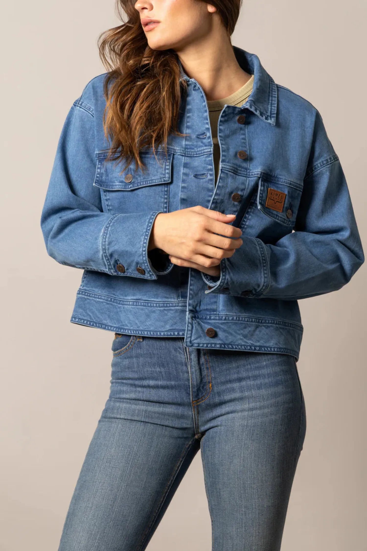 Kimes Ranch Womens Jumpers- Jackets - Vests Kimes Ranch Jacket Womens Joey Denim