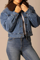 Kimes Ranch Womens Jumpers- Jackets - Vests Kimes Ranch Jacket Womens Leela Denim
