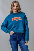 Kimes Ranch Womens Jumpers, Jackets & Vests M / Mid Blue Kimes Ranch Jumper Womens Colfax Crew