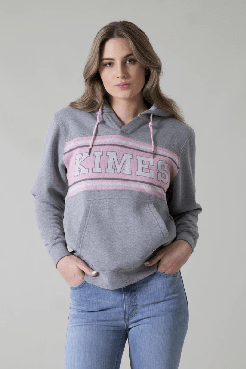 Kimes Ranch Womens Jumpers, Jackets & Vests S / Heather Grey Kimes Ranch Hoodie Womens North Star