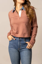 Kimes Ranch Womens Jumpers- Jackets - Vests S / Mauve Kimes Ranch Jumper Womens Jamila