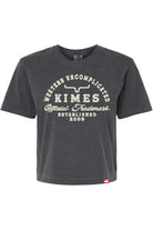 Kimes Ranch Womens Shirts S / Black Kimes Ranch Tee Womens Heavy Text