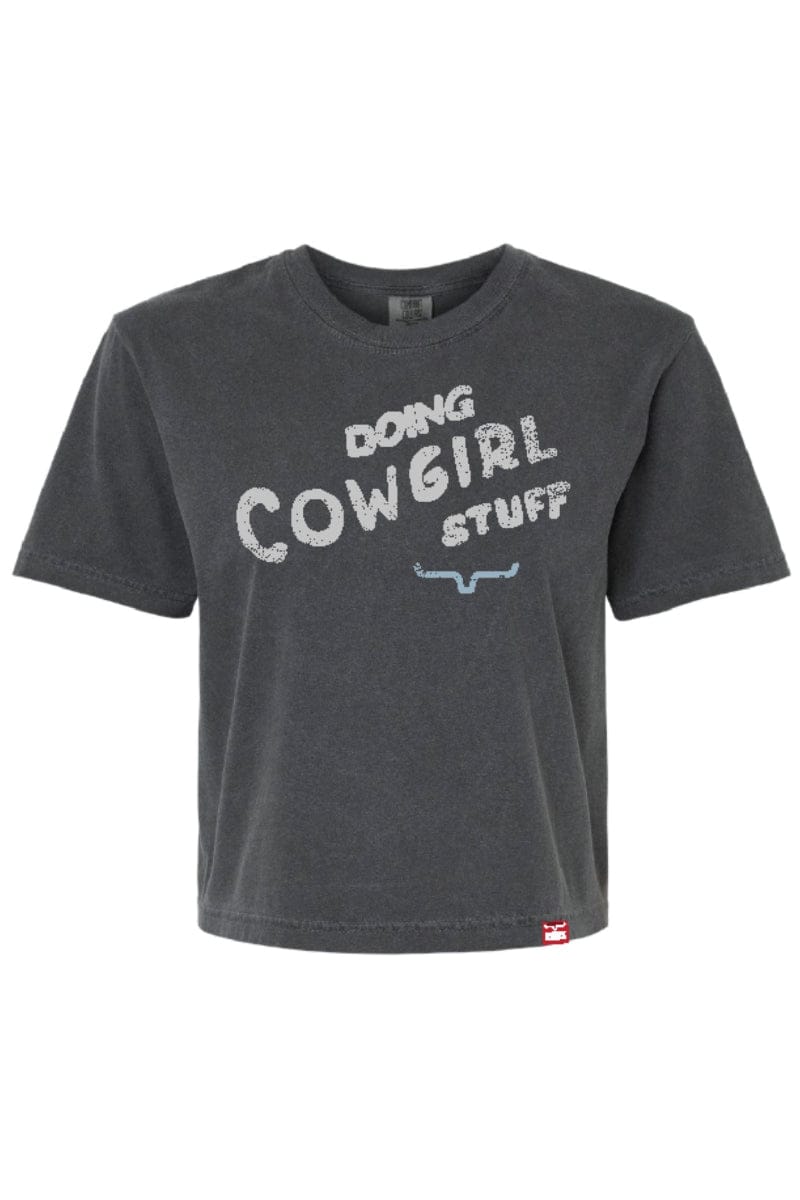 Kimes Ranch Womens Shirts S / Pepper Kimes Ranch Tee Womens Doing Cowgirl Stuff