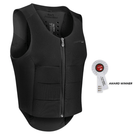 Komperdell Body Protectors S/Regular / Black/Graphite Komperdell Safety Vest Adult Ballistic Flex Fit Level 2