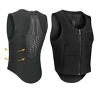 Komperdell Body Protectors S/Regular / Black/Graphite Komperdell Safety Vest Adult Ballistic Flex Fit Level 2