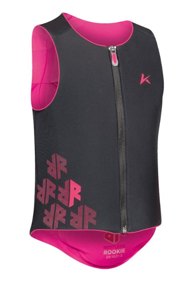 Komperdell Body Protectors XS / Black/Pink Komperdell Safety Vest Kids Ballistic Fit Pro Junior Level 2
