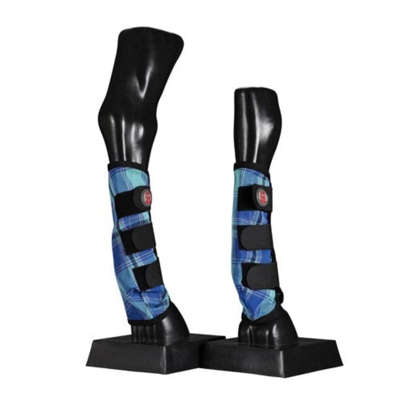 Kool Master Horse Boots & Bandages Blue KoolMaster PVC Fly Boots Set of 4 (HBT1780)